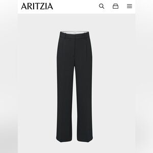 Aritzia Black Effortless Pant